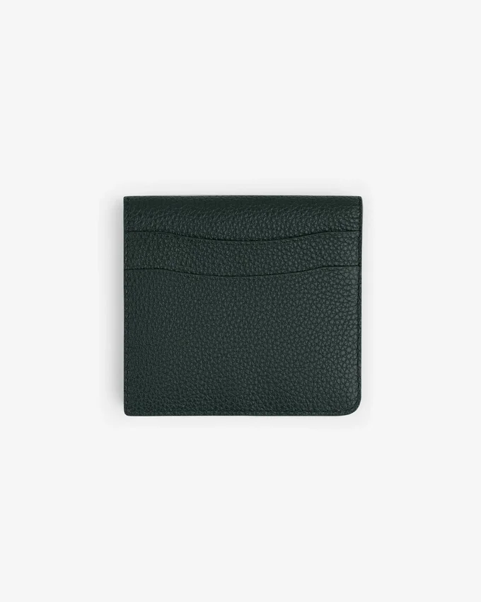 Portefeuille en cuir à deux volets