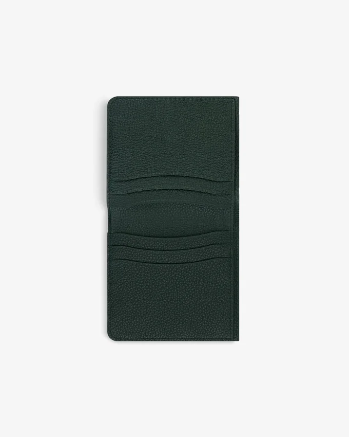 Portefeuille en cuir à deux volets