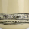 Pot à friandises à motifs textiles