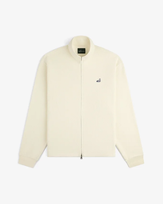 Pull ALD Golf en piqué à fermeture éclair intégrale