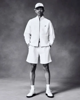 Pull ALD Golf en piqué à fermeture éclair intégrale