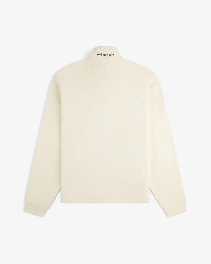 Pull ALD Golf en piqué à fermeture éclair intégrale