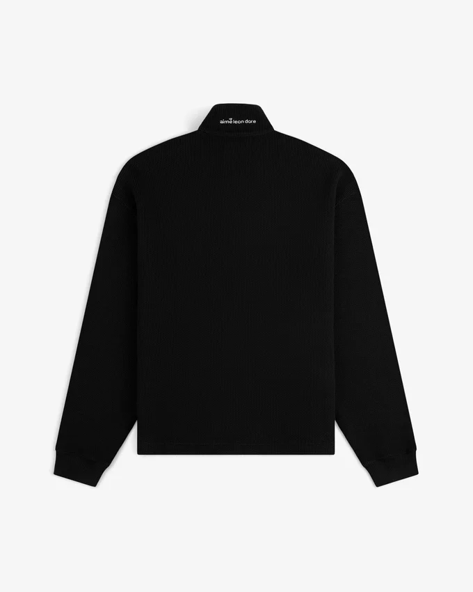 Pull ALD Golf en piqué à fermeture éclair intégrale