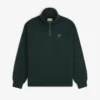Pull à col rond et fermeture à glissière sur un quart de longueur Crest