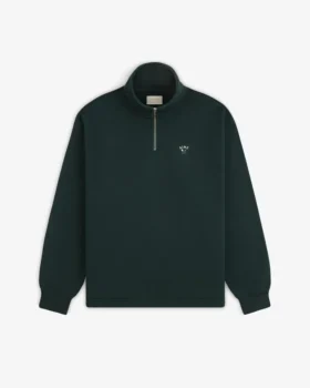 Pull à col rond et fermeture à glissière sur un quart de longueur Crest