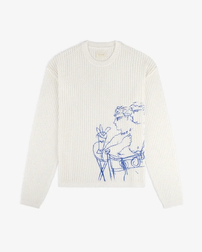 Pull à col rond « Rendez-Vous » de Fassianos