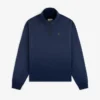 Pull à col zippé « Crest » délavé au soleil