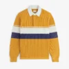 Pull de rugby rayé