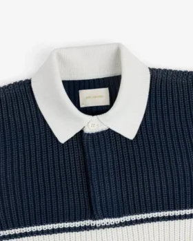 Pull de rugby rayé