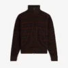 Pull de sport en maille multicolore