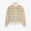 Pull de sport en maille multicolore