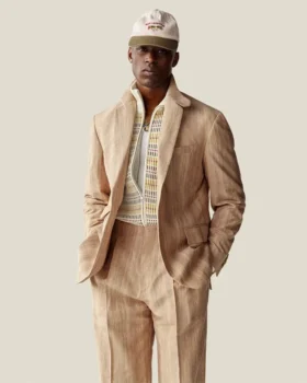 Pull de sport en maille multicolore