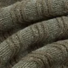 Pull en maille torsadée mélange lin