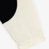 Pull en nylon à demi-zip avec écusson