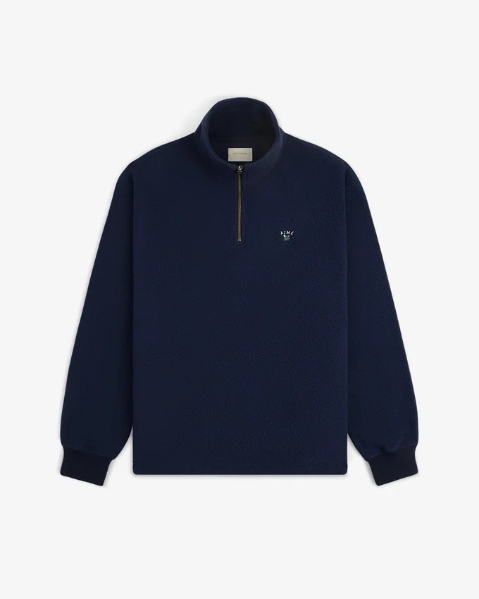 Pull en polaire à quart de zip « Crest »
