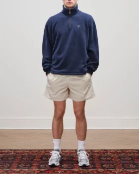 Pull en polaire à quart de zip « Crest »