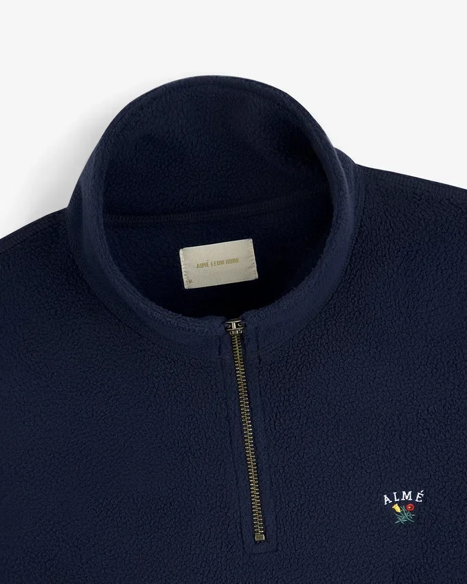 Pull en polaire à quart de zip « Crest »