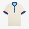 Pull Henley en maille sportive