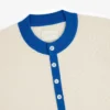 Pull Henley en maille sportive