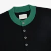 Pull Henley en maille sportive