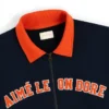 Pull universitaire à quart de zip