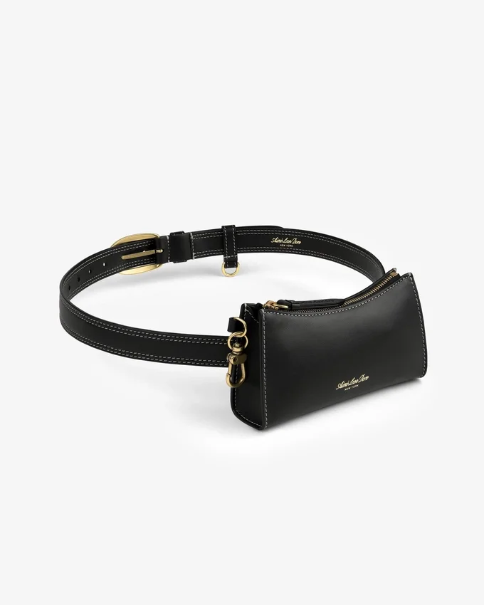 Sac banane en cuir convertible pour ceinture