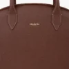 Sac à bandoulière en cuir pleine fleur en forme de croissant