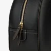 Sac à bandoulière en cuir pleine fleur en forme de croissant