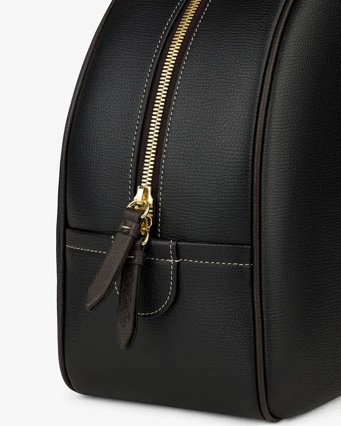 Sac à bandoulière en cuir pleine fleur en forme de croissant