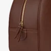 Sac à bandoulière en cuir pleine fleur en forme de croissant