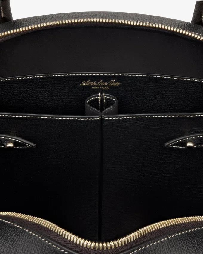Sac à bandoulière en cuir pleine fleur en forme de croissant