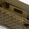 Sac à bandoulière en cuir tressé