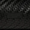 Sac à bandoulière en cuir tressé