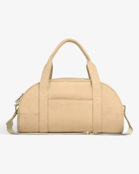 Sac de voyage en nubuck gaufré croco