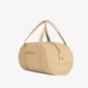 Sac de voyage en nubuck gaufré croco