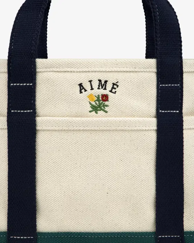 Sac fourre-tout « Mini Crest » contrasté
