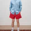 Chemise en chambray avec écusson