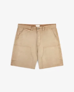 Short de charpentier teint en pièce