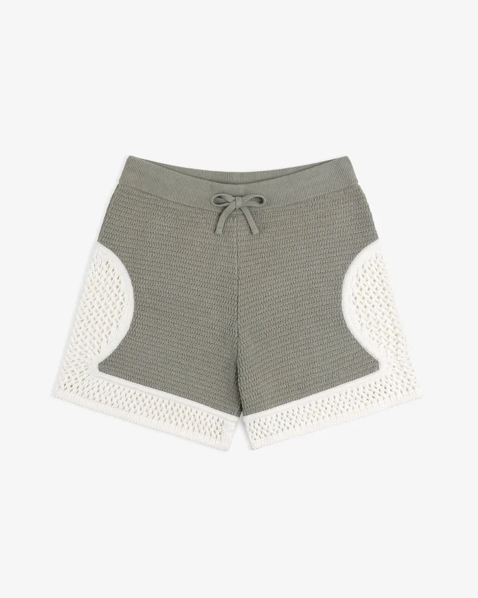 Short de tennis en maille