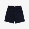 Short en denim délavé au rinçage