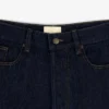 Short en denim délavé au rinçage