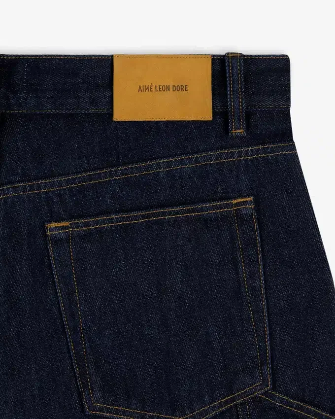 Short en denim délavé au rinçage