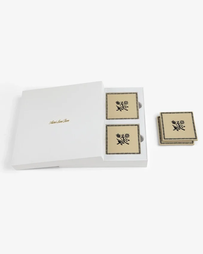 Sous-verres « Crest » (lot de 4)