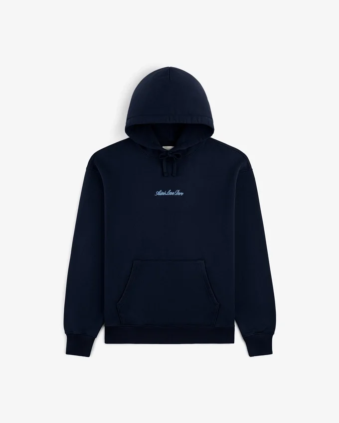 Sweat à capuche avec logo brodé