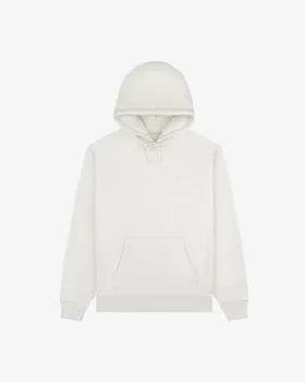 Sweat à capuche avec logo ton sur ton