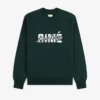 Sweat à col rond avec logo superposé