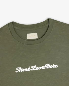 T-shirt avec logo en relief sur tissu slub