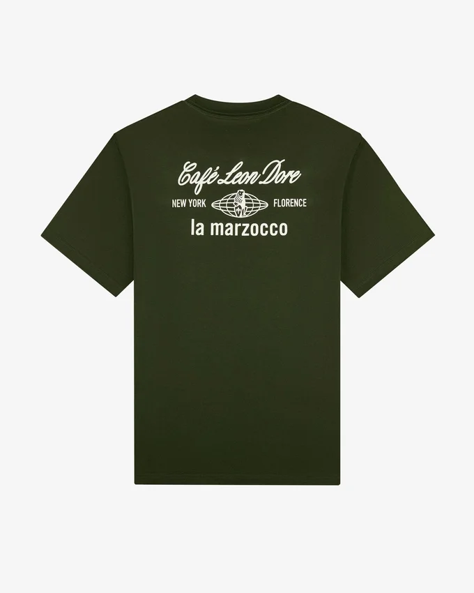 T-shirt Café Leon Dore / La Marzocco