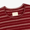T-shirt à col roulé rayé en jacquard