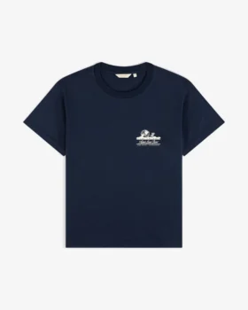 T-shirt court Unisphere en mélange d’aloès